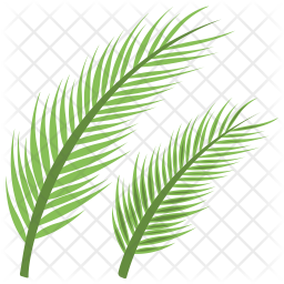 Palm Sunday Icon Of Flat Style 256x256 Palm Sunday Icon Of Flat Style