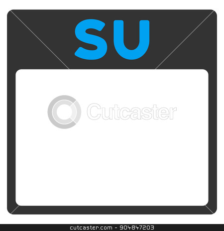 Sunday Flat Icon Stock Vector 450x464 Sunday Flat Icon Stock Vector