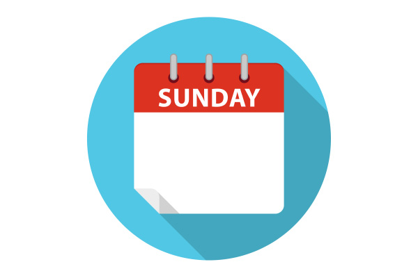 Sunday Icon 600x400 Sunday Icon