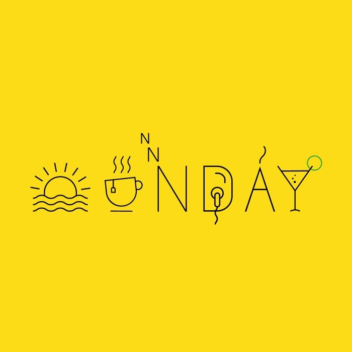 Sunday Icon Illustrations 700x700 Sunday Icon Illustrations