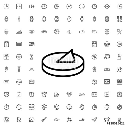 500x500 Sundial Icon Illustration Stock Image And Royalty Free Vector