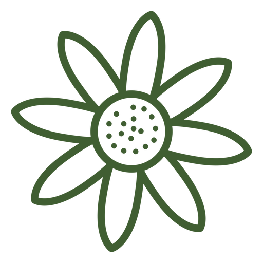 512x512 Simple Sunflower Icon