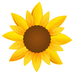 256x256 Sunflower Icon Agriculture Iconset Xaml Icon Studio