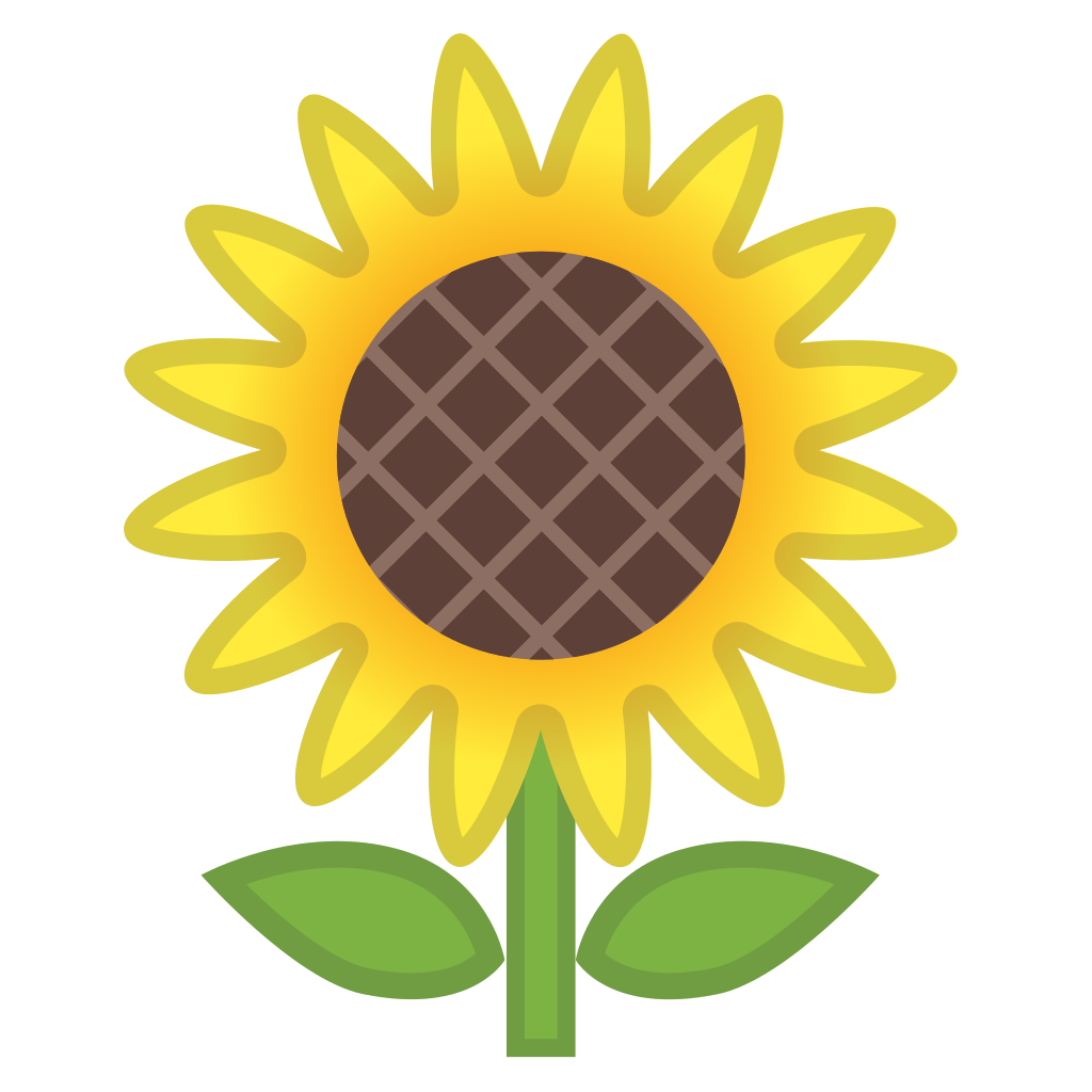 1024x1024 Sunflower Icon Noto Emoji Animals Nature Iconset Google