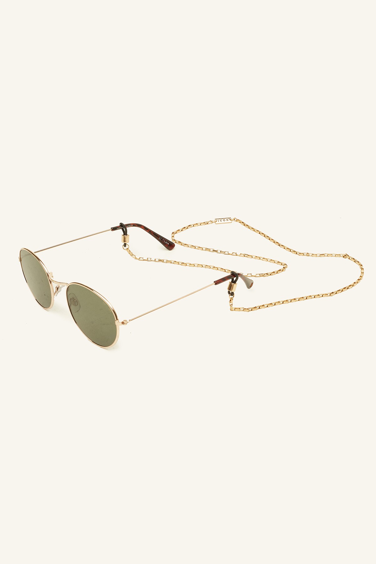 1200x1800 Icon Brand Cannes Sunglasses Chain Gold