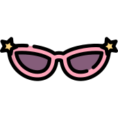 170x170 Cat Eye Glasses Sunglasses Png Icon