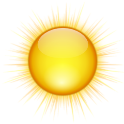 256x256 Sun Weather Icon Images