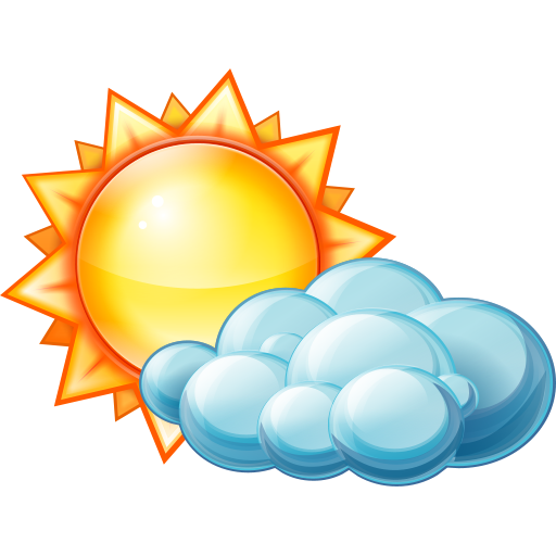 512x512 Partly Cloudy Day Icon Large Weather Iconset Aha Soft Team