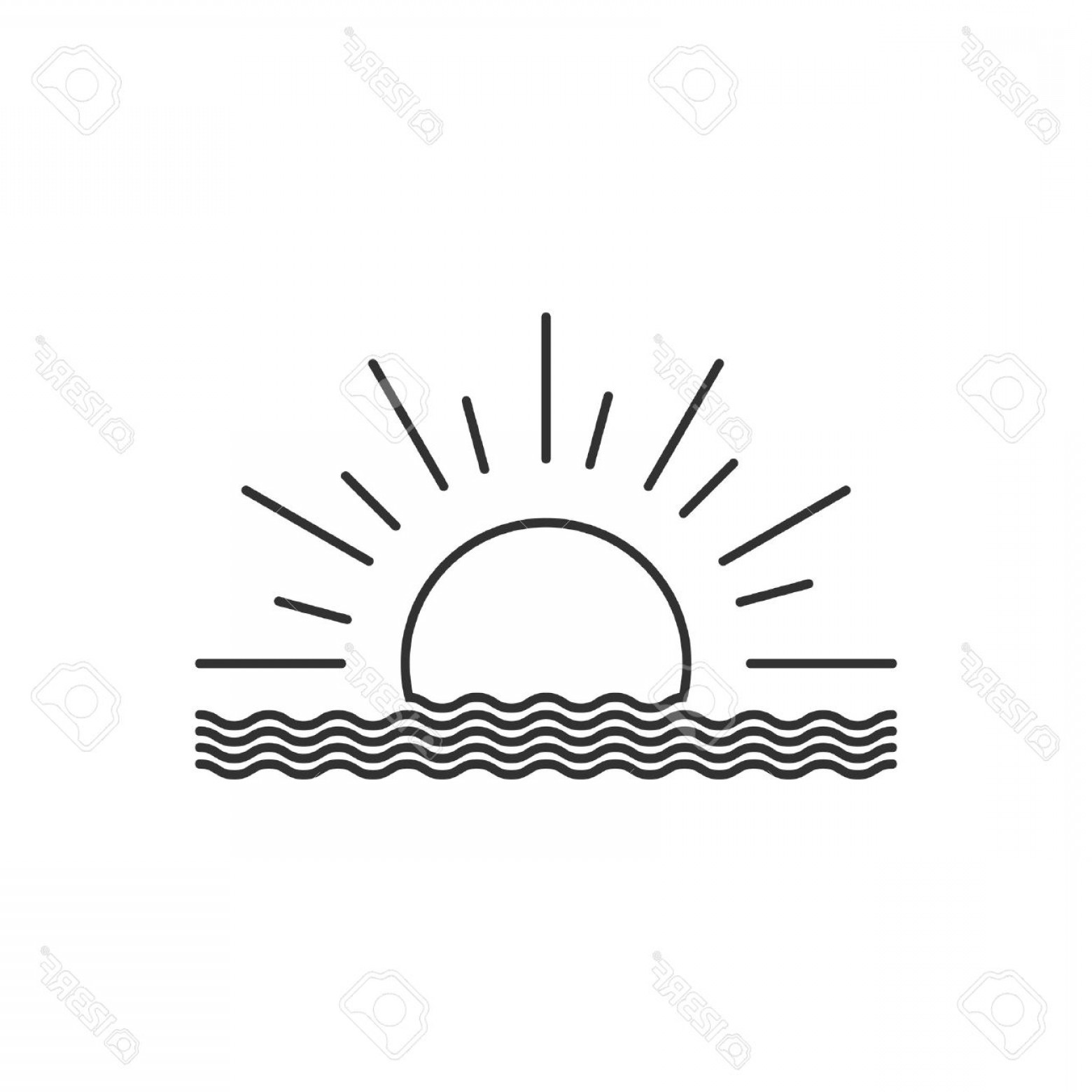 Восход солнца логотип