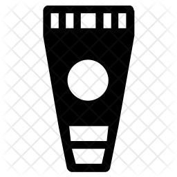 256x256 Sunscreen Icon Of Glyph Style