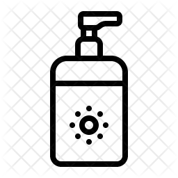 256x256 Sunscreen Icon Of Line Style