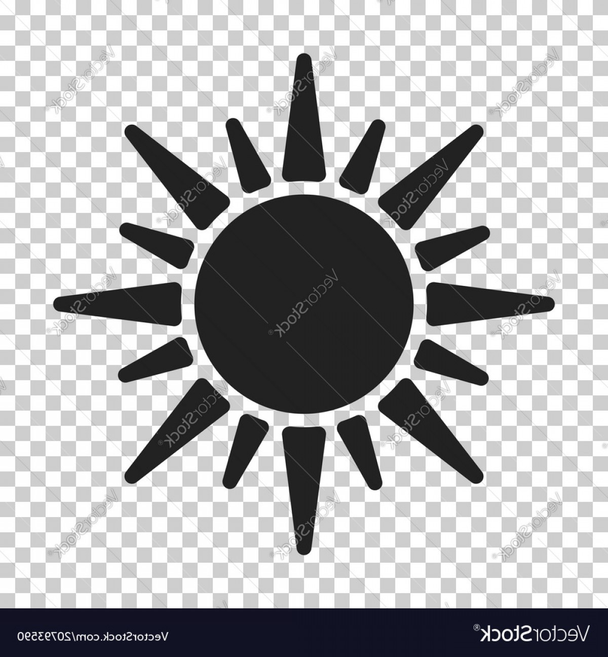 1200x1296 Sun Icon Summer Sunshine On Isolated Transparent Vector Soidergi