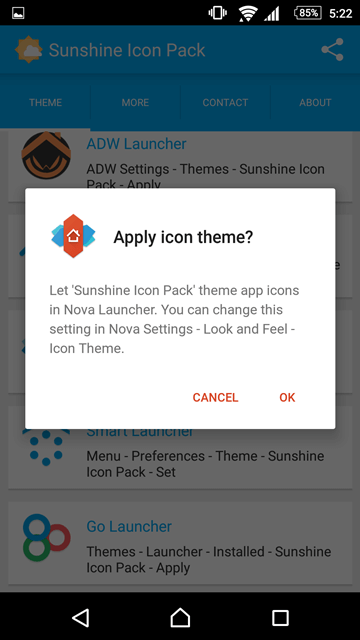 360x640 Icon Packs For Android Launchers