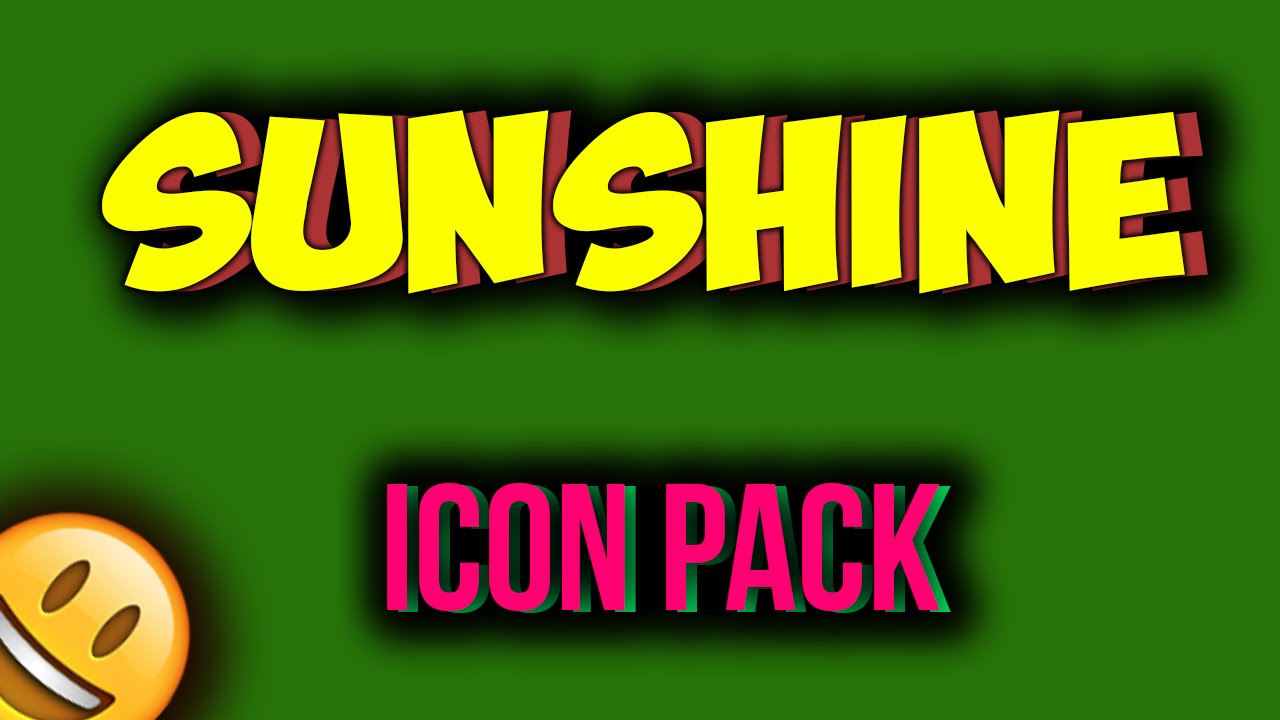 1280x720 Sunshine Icon Pack Review For Android