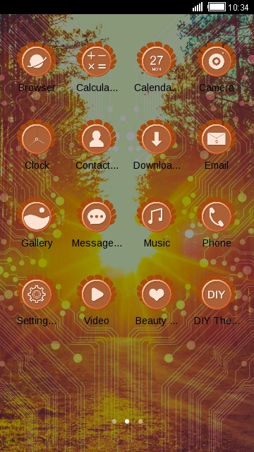 360x640 Download Sunshine Live Wallpaper Theme Icon Pack Theme For Your