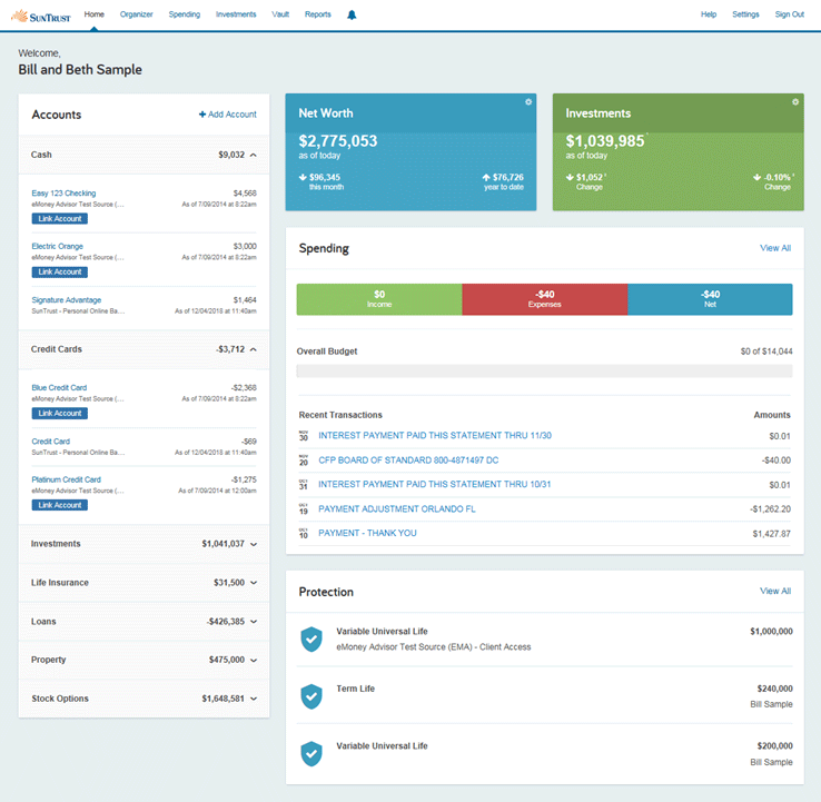 738x721 Financial Planning Tools Suntrust Investing Retirement