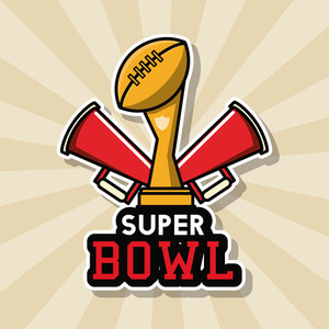 300x300 Super Bowl Royalty Free Vectors