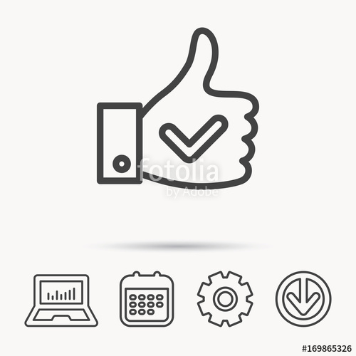 500x500 Thumb Up Like Icon Super Cool Vote Sign Stock Image And Royalty