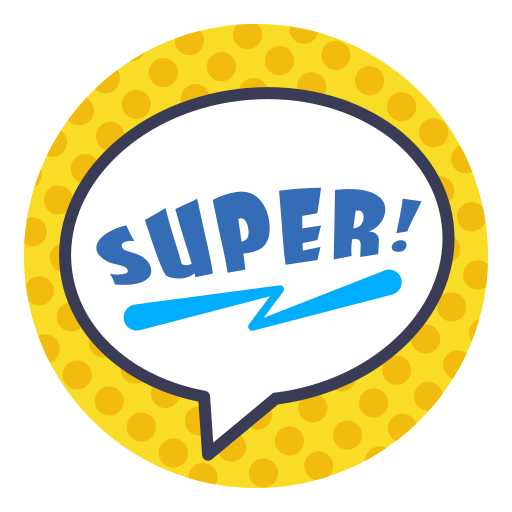 512x512 Word, Super, Sticker Icon Free Of Photo Stickers Words