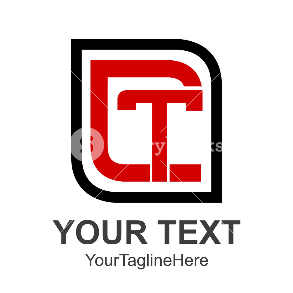 1000x1000 Logo, Abstract, Vintage Old Style Logo Icon Monogram Letter T