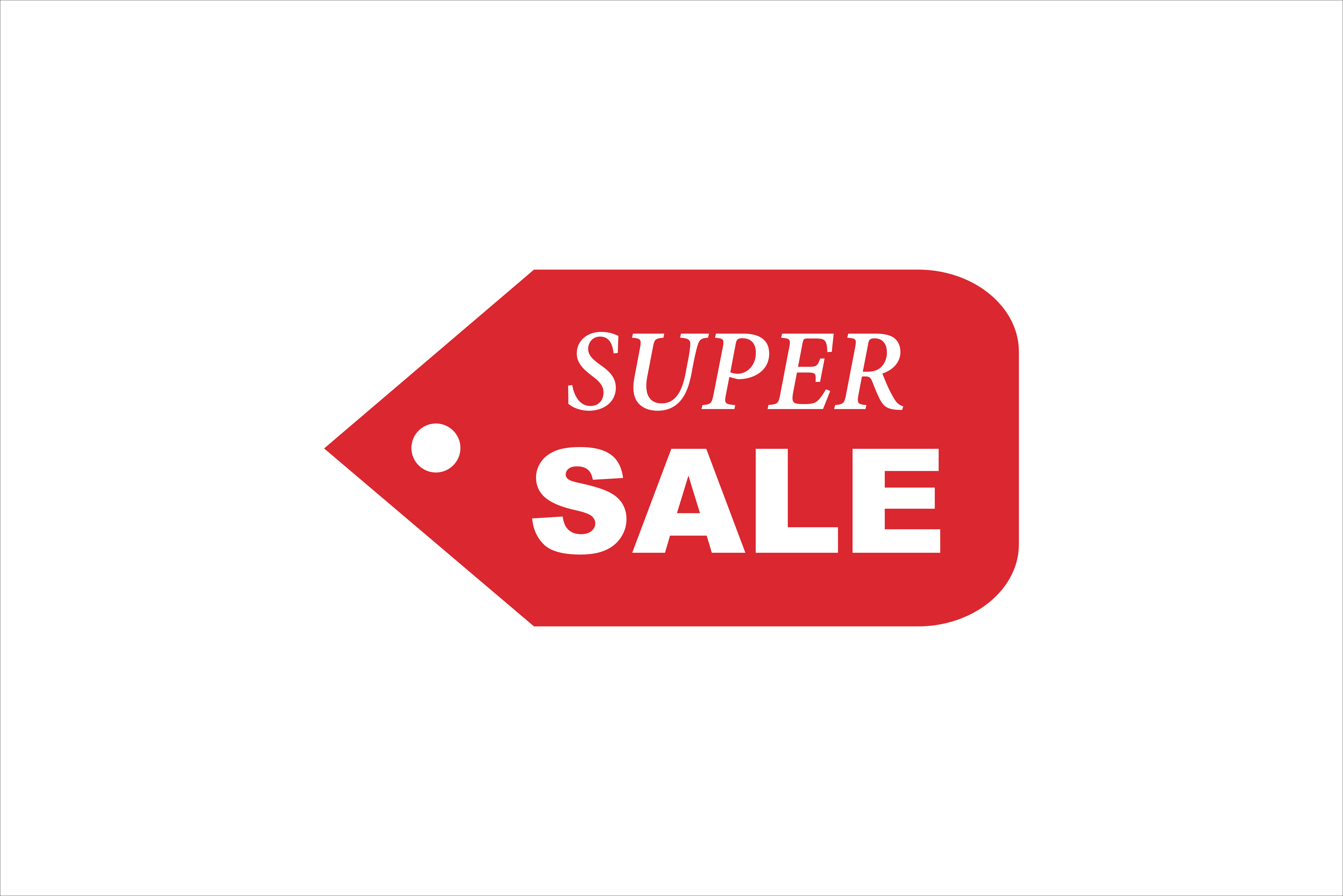 5800x3870 Official Price Super Sale Icon Graphic