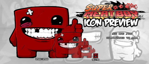 500x217 Super Meat Boy Icon