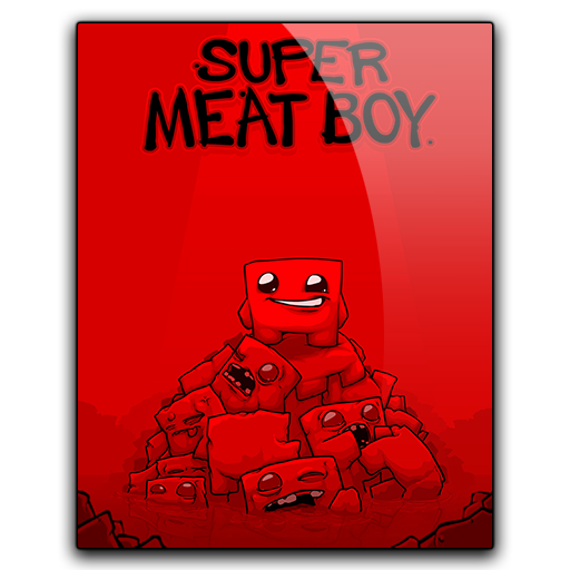 512x512 Icon Super Meat Boy