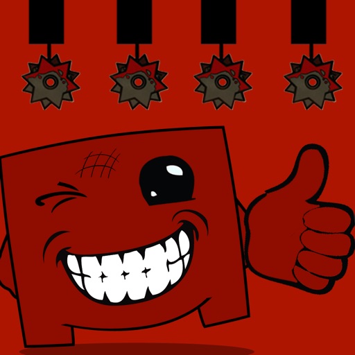 512x512 Pissed Off Block! Super Meat Boy Edition!