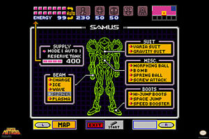 300x200 Super Metroid Samus Screen Video Gaming Poster Inch Poster