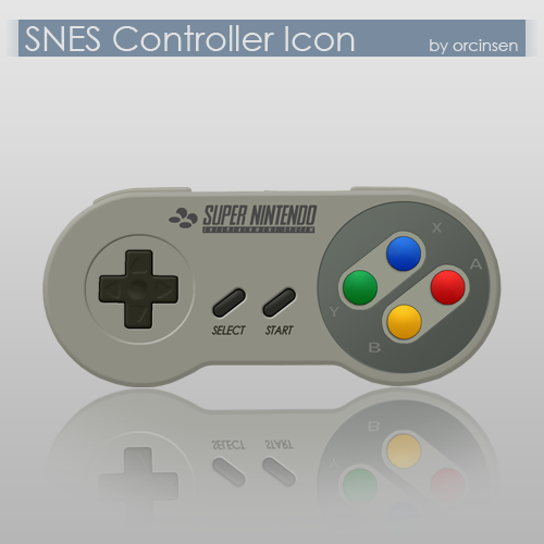 500x500 Snes Controller Icon