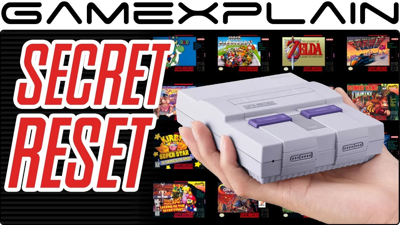 1280x720 Super Nes Classic Has A Secret Home Menu Shortcut Soft Reset
