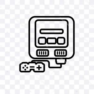 300x300 Stock Illustration Super Nintendo Vector Linear Icon Hoodamathrun
