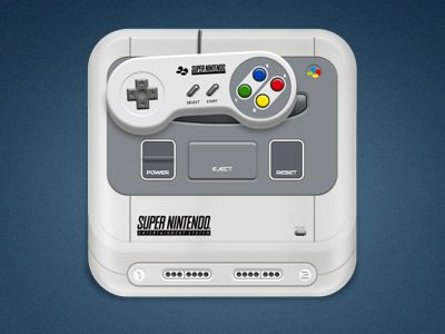 Super Nintendo Icon at Vectorified.com | Collection of Super Nintendo ...