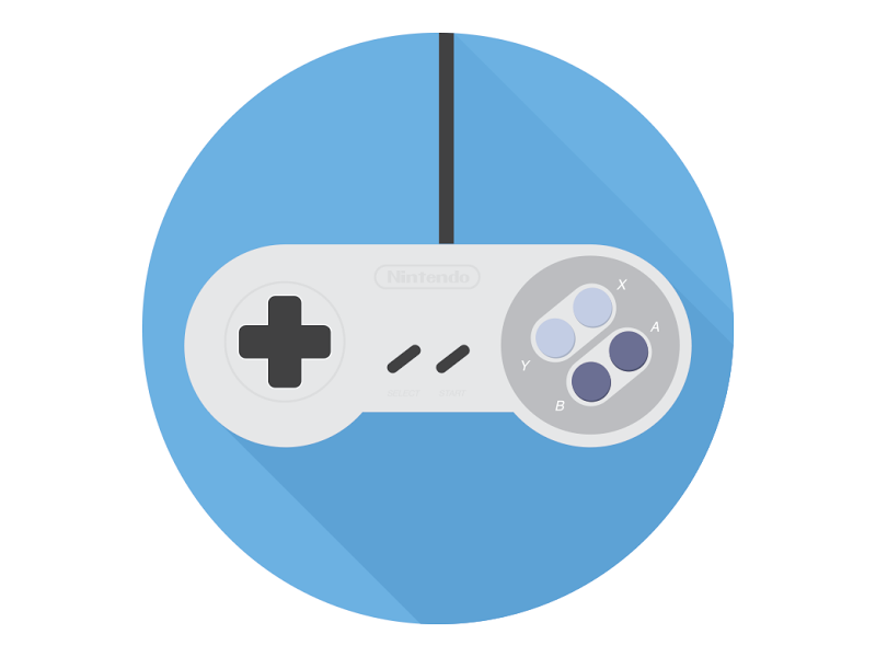 800x600 Super Nintendo Controller Icon