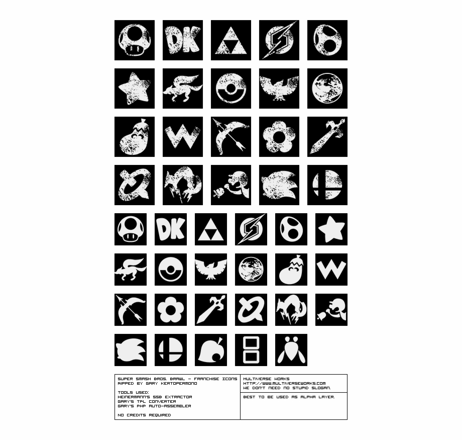 920x875 Super Smash Bros