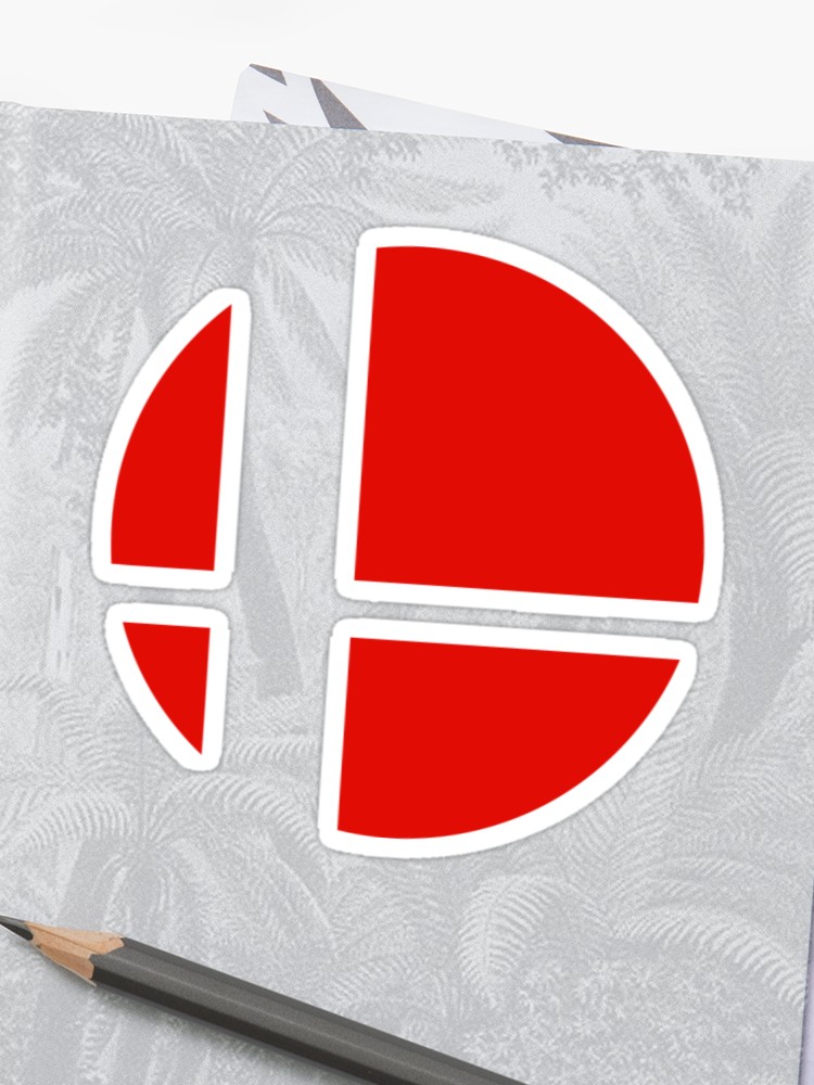750x1000 Super Smash Bros Icon Sticker