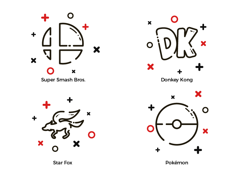 800x600 Super Smash Bros Icons