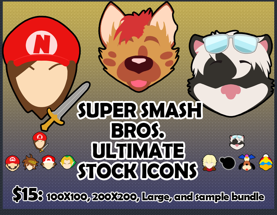 900x700 Smash Ultimate Stock Icons