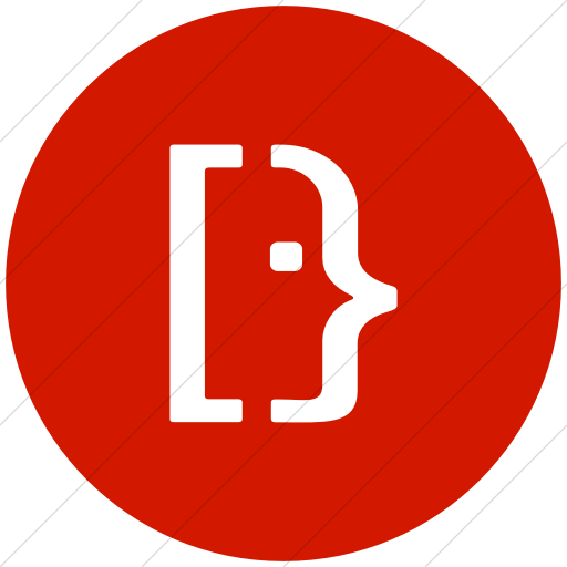 512x512 Iconsetc Flat Circle White On Red Social Media Super User Icon