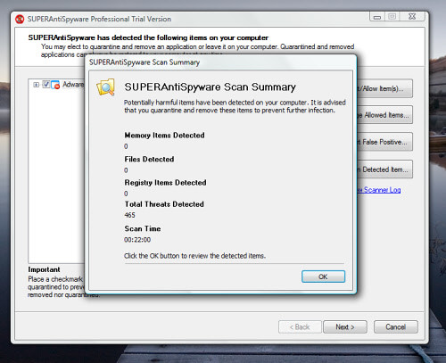 500x407 Superantispyware Anti Spyware Adware Software Screenshot