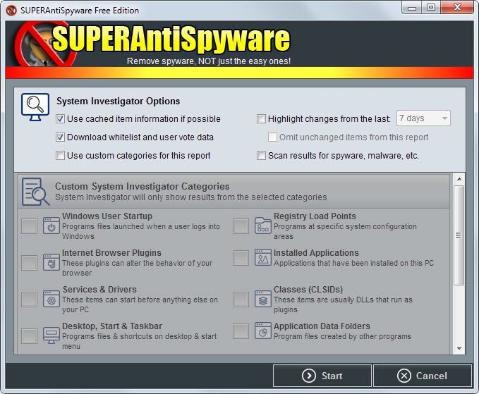 679x559 How Useful Is Superantispyware's New System Investigator Tool