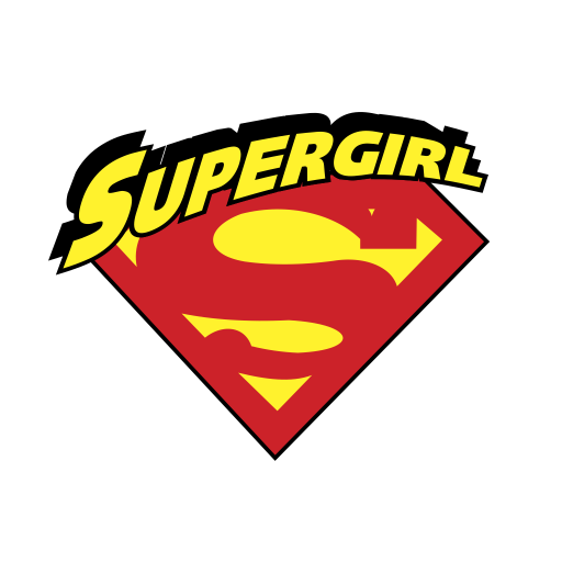 512x512 Supergirl Icon Of Flat Style