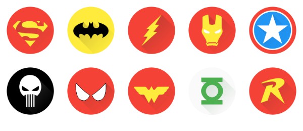 600x259 Superhero Icons Free Icon Packs Ui Download