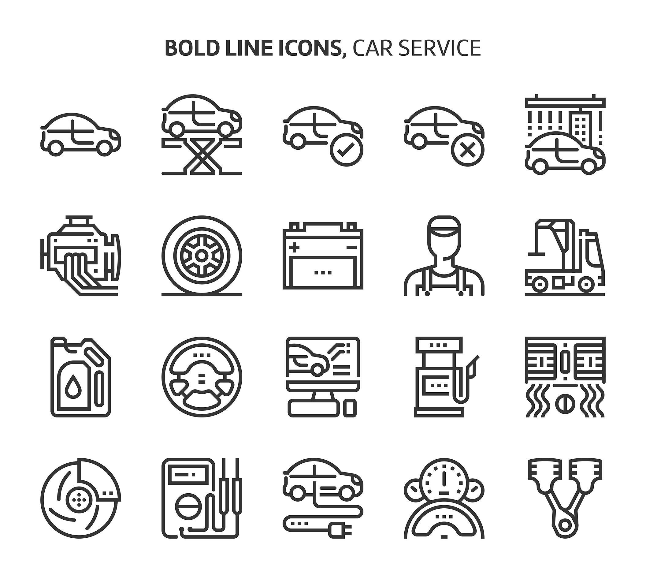 2112x1892 Bold Line Icons