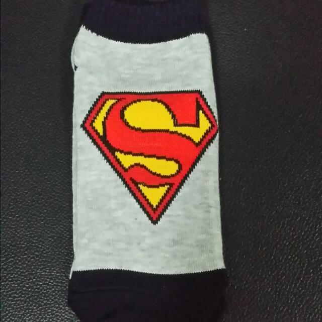 640x640 Superman Icon Socks, Women's Fashion, Accessories On Carousell