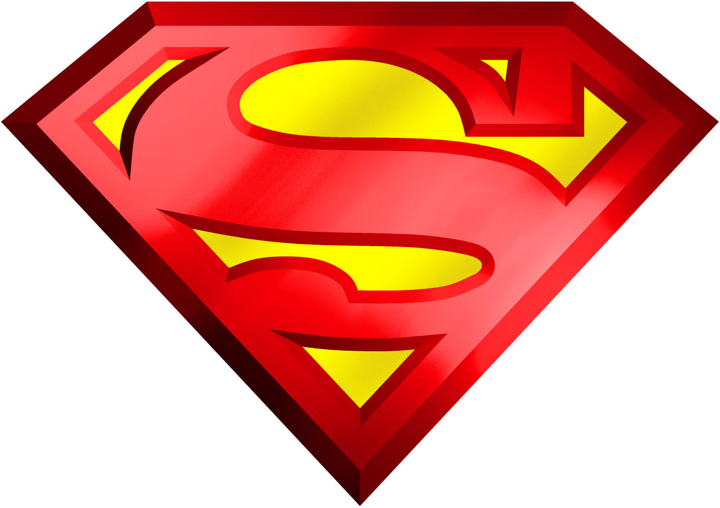 1411x995 Free Download Of Superman Icon Clipart