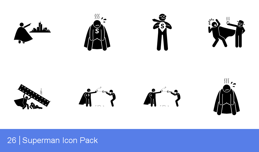 896x528 Download Superman Icon Pack