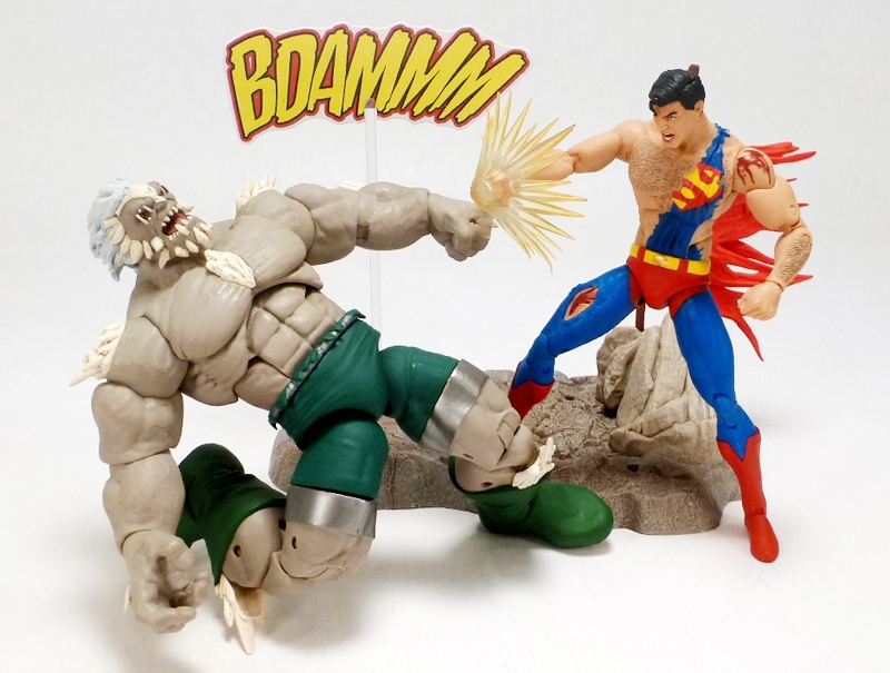 800x605 Review Dc Collectibles Dc Icons Superman Vs Doomsday Pack