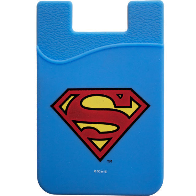640x640 Icon Heroes Dc Comics Universe Superman Logo Phone Card Holder