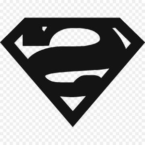 300x300 Suit Sign Superman And Other Web Icon In Black Vector Createmepink